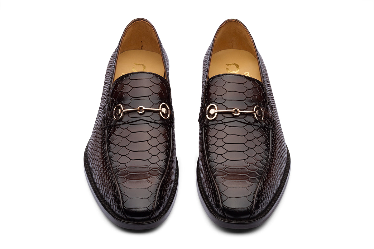 OSLO - CHESTNUT BROWN LEATHER SHOES
