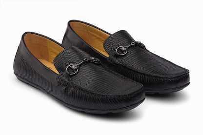 FRANKFURT - BLACK LEATHER SHOES