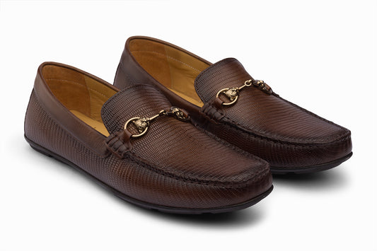 FRANKFURT - CHESTNUT BROWN LEATHER SHOES