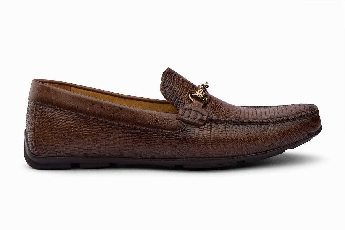 FRANKFURT - CHESTNUT BROWN LEATHER SHOES