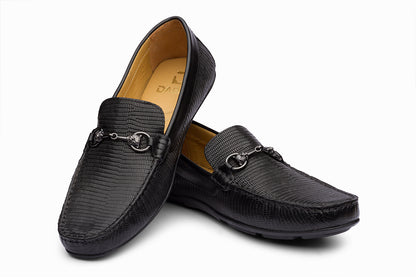 FRANKFURT - BLACK LEATHER SHOES