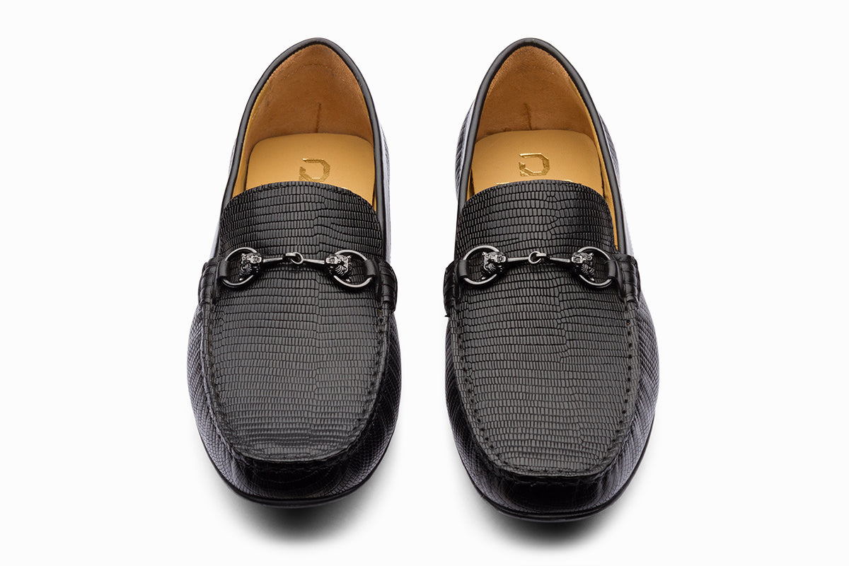 FRANKFURT - BLACK LEATHER SHOES