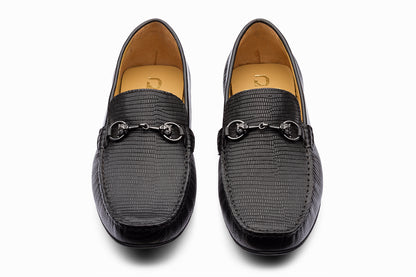 FRANKFURT - BLACK LEATHER SHOES