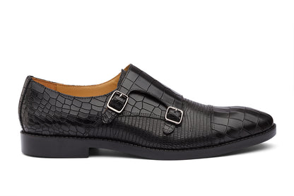 DENVER - BLACK LEATHER SHOES