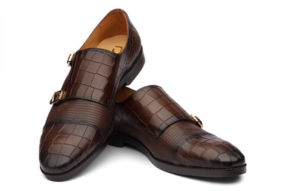 DENVER - CHESTNUT BROWN LEATHER SHOES