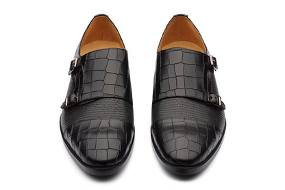 DENVER - BLACK LEATHER SHOES