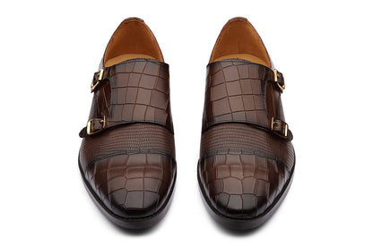 DENVER - CHESTNUT BROWN LEATHER SHOES