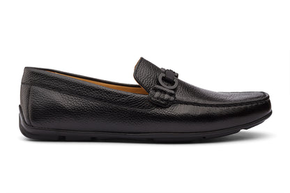 SOUTHWEST - REVERSIBLE BLACK MILLED LEATHER SHOES
