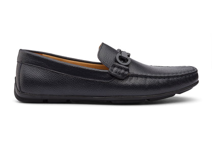 SOUTHWEST - REVERSIBLE NAVY MILLED LEATHER SHOES