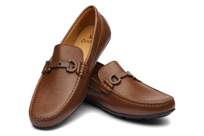 SOUTHWEST - REVERSIBLE CHESTNUT MILLED LEATHER SHOES