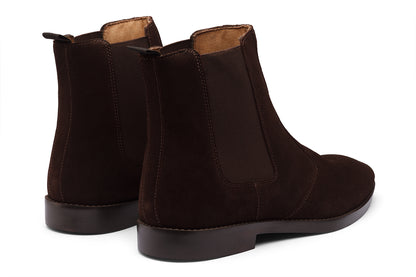 BOLTON - BROWN SUEDE LEATHER CHELSEA BOOT