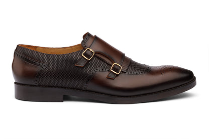 SOUTHAMPTON - CHESTNUT BROWN LEATHER SHOES