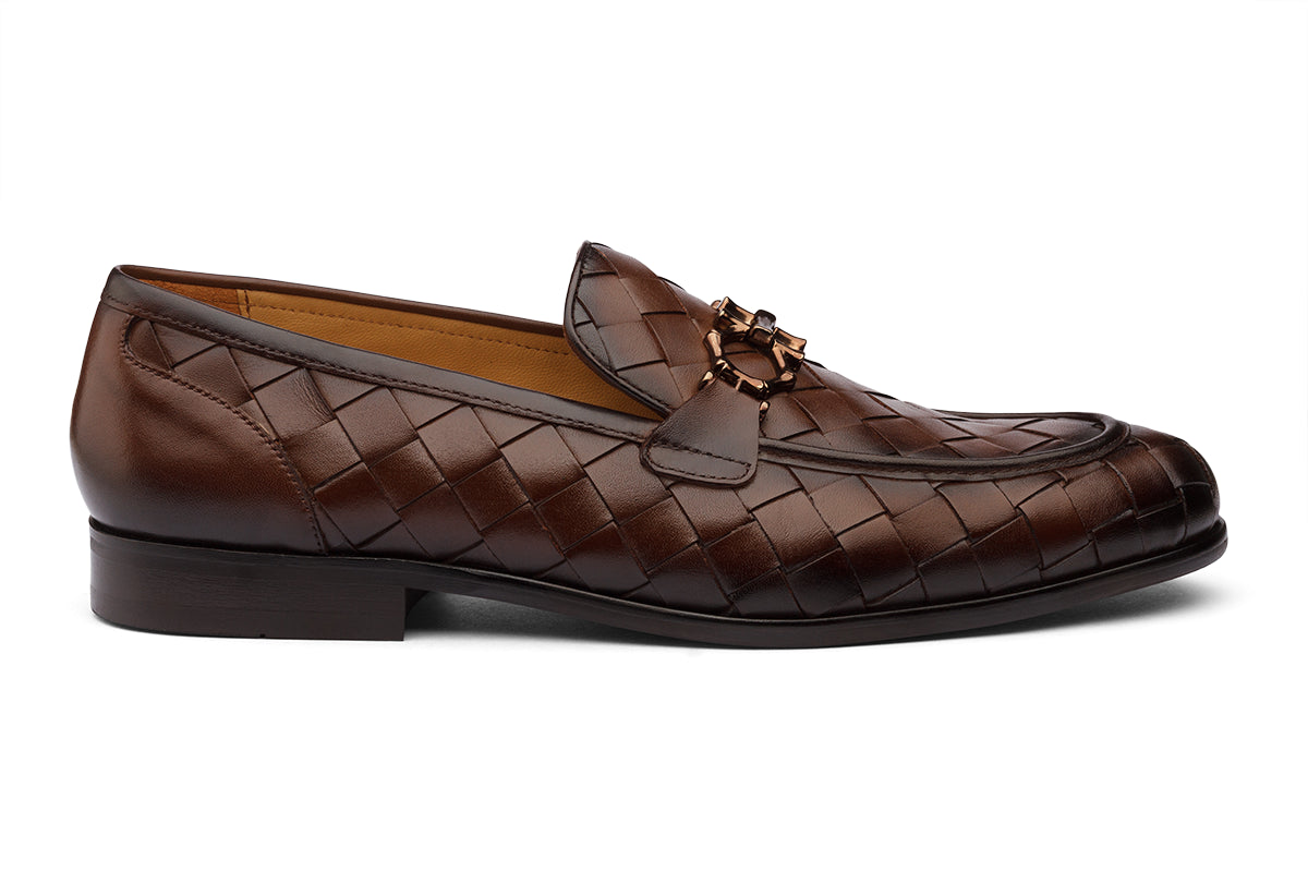 DENMARK - CHESTNUT BROWN LEATHER SHOES