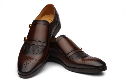 SOUTHAMPTON - CHESTNUT BROWN LEATHER SHOES
