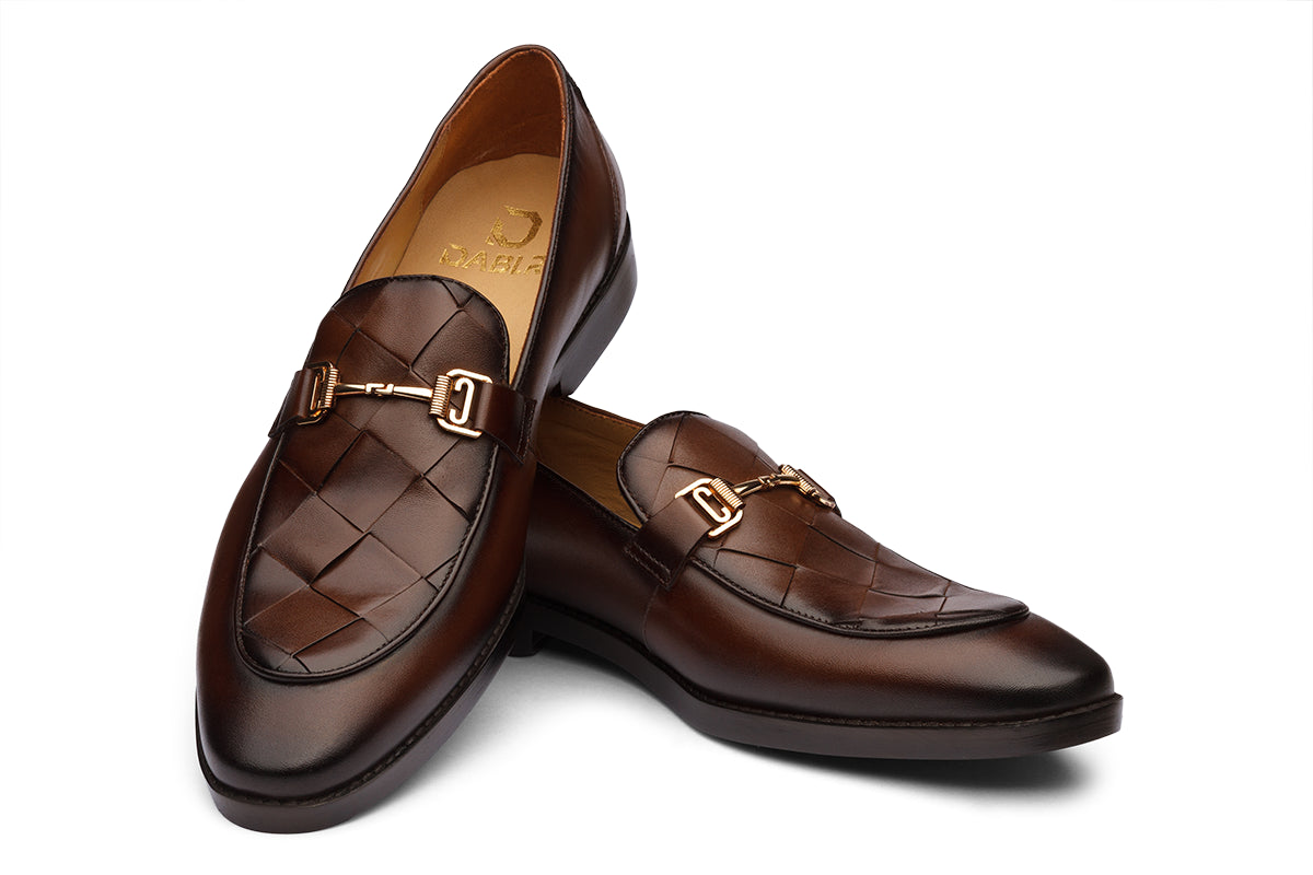 GREECE - CHESTNUT BROWN LEATHER SHOES