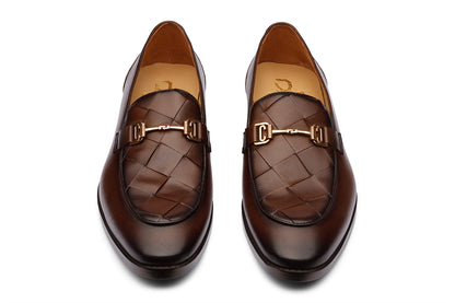 GREECE - CHESTNUT BROWN LEATHER SHOES
