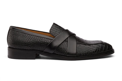 BOLOGNA - BLACK LEATHER SHOES
