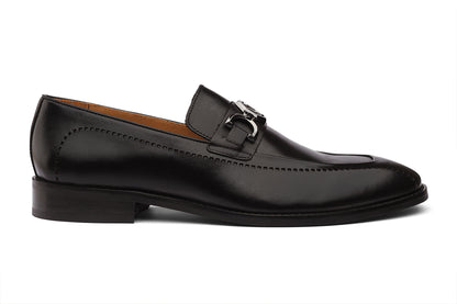 ZURICH - BLACK LEATHER SHOES