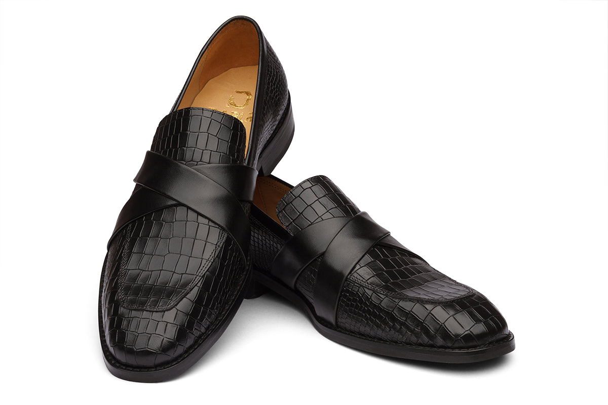 BOLOGNA - BLACK LEATHER SHOES