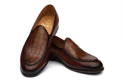 BELGIUM LOAFER - CHESTNUT BROWN LEATHER SHOES
