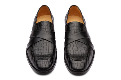 BOLOGNA - BLACK LEATHER SHOES