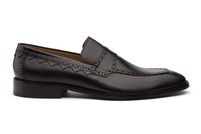 MARIANO - BLACK LEATHER SHOES