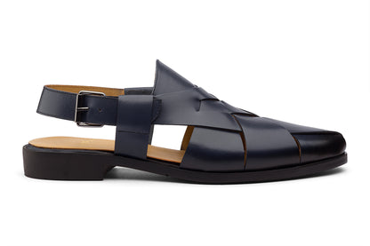 TONK - BLUE LEATEHER SANDAL