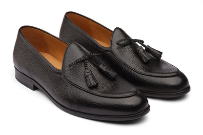 PRINCE - BLACK LEATHER SHOES