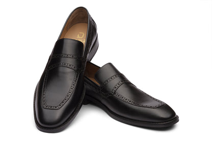 MARIANO - BLACK LEATHER SHOES