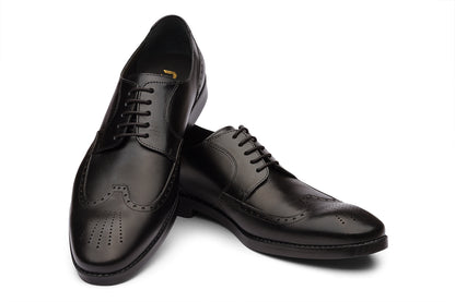 RIVERA - BLACK LEATHER SHOES