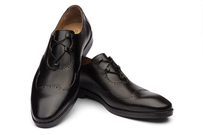 TONI - BLACK LEATHER SHOES