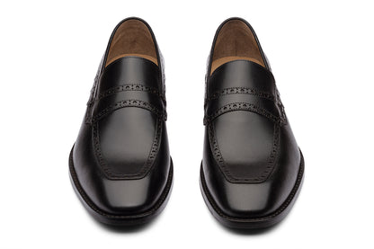 MARIANO - BLACK LEATHER SHOES