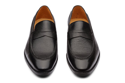 GEORGIA - BLACK LEATHER SHOES