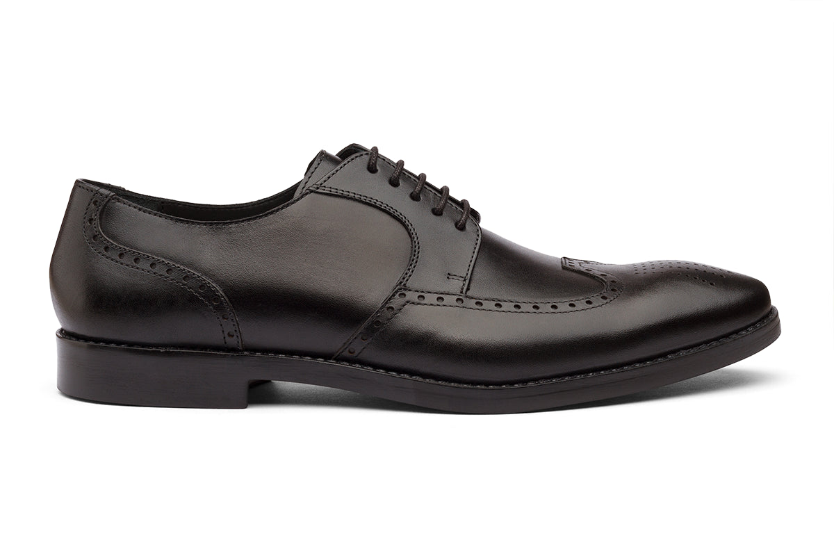 RIVERA - BLACK LEATHER SHOES