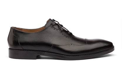 TONI - BLACK LEATHER SHOES
