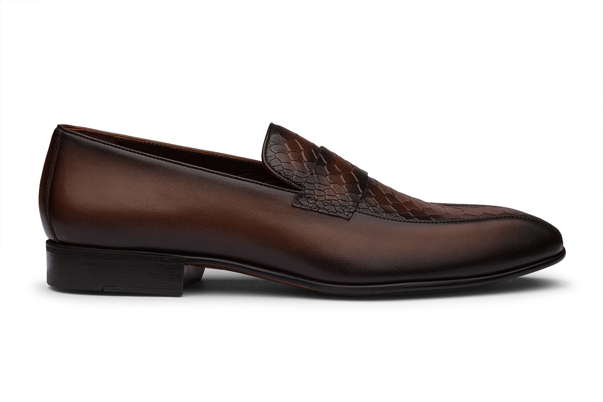 OSLO - CHESTNUT BROWN LEATHER SHOES