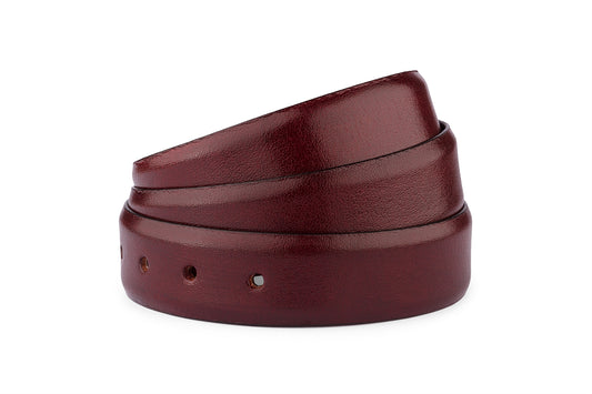 SIGMA - BORDO PATINA LEATHER STRAP