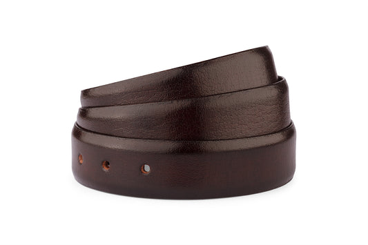 SIGMA - BROWN PATINA LEATHER STRAP