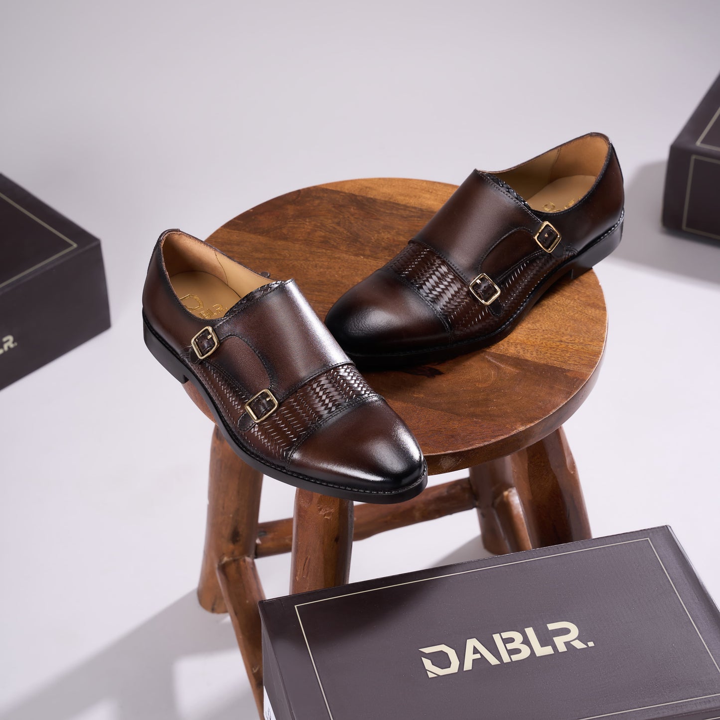 MOSCOW - CHESTNUT BROWN LEATHER SHOES